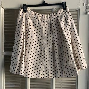 Polka dot skirt